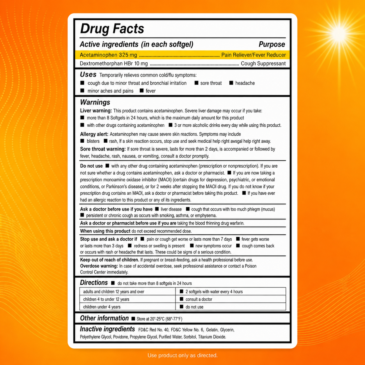 AXIV DayTime C-Store 25 Blister Packs 2 Softgels Each 50 Total