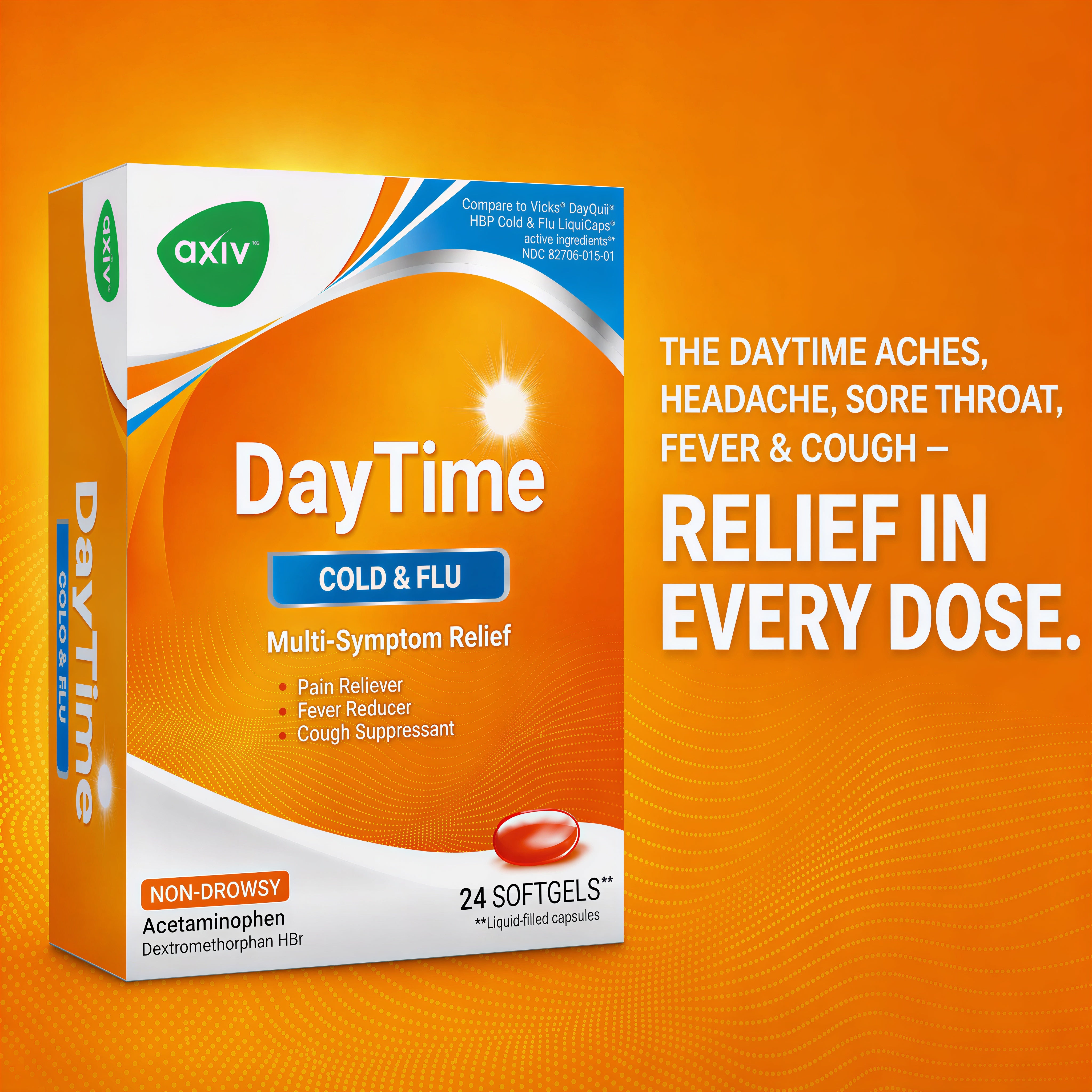 AXIV DayTime 24 Softgels
