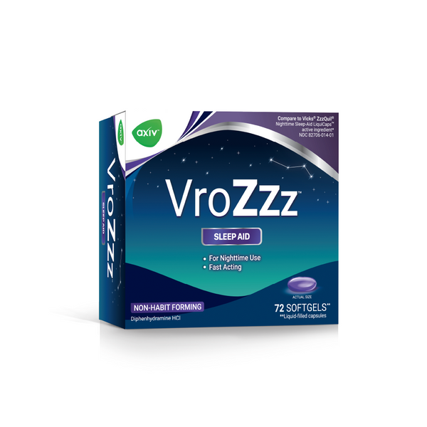 Non Habit Forming Sleep Aid Softgels for Better Night Sleep