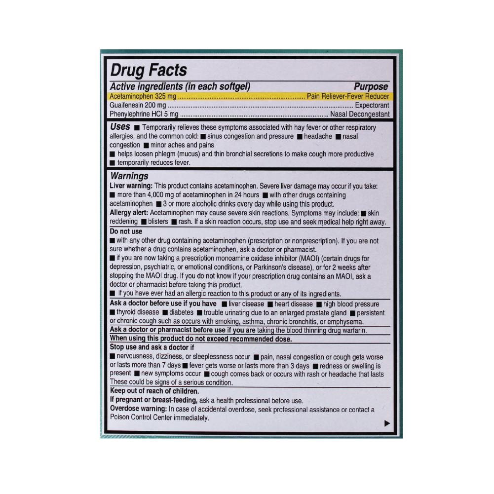 AXIV PACK: SINUS SEVERE 24 (1 BOX) + NIGHTIME 24 (1 BOX)