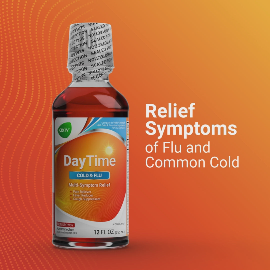 AXIV DayTime Liquid 12 Fl oz Cold Relief 3